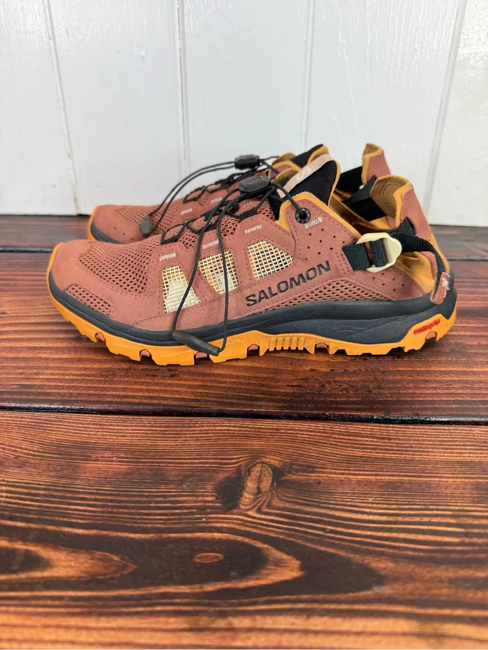 Salomon Techamphibian 5 Water Trail Shoes Quicklace Contagrip Women’s 7